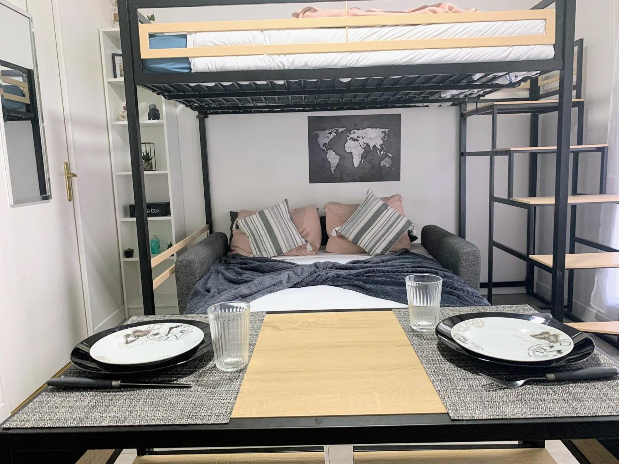 Apartmán Studio - 1 Min Rer - 10Min Disney & 30 Min Paris - Free Parking & Wifi Bussy-Saint-Georges Exteriér fotografie