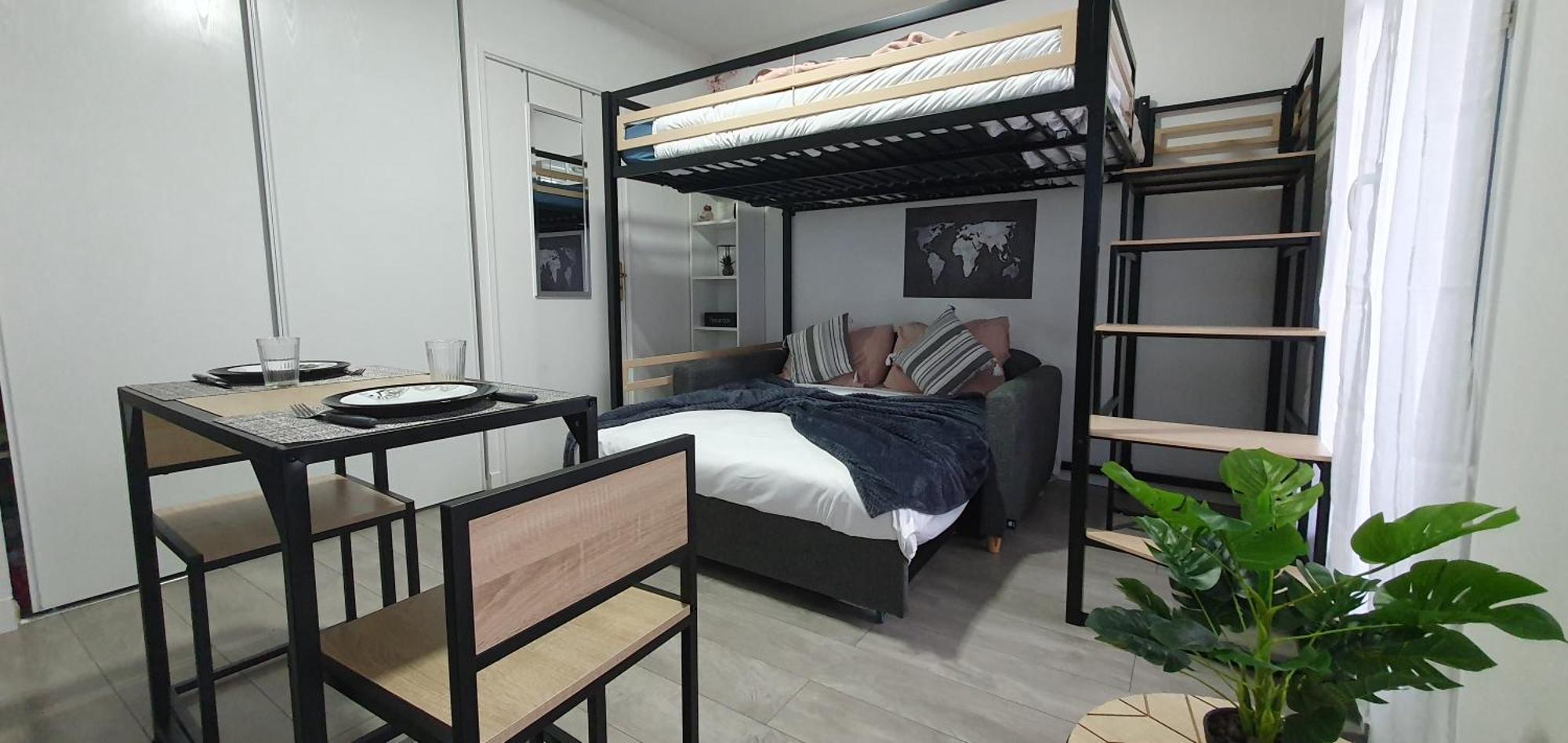 Apartmán Studio - 1 Min Rer - 10Min Disney & 30 Min Paris - Free Parking & Wifi Bussy-Saint-Georges Exteriér fotografie